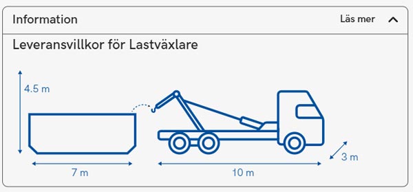 Leveransvillkor Lastväxlare