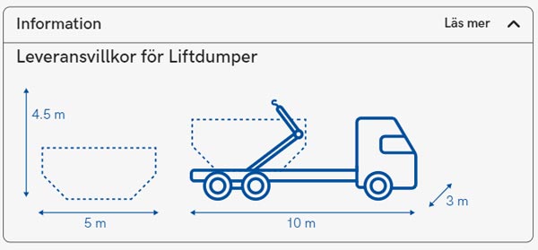 Leveransvillkor Liftdumper